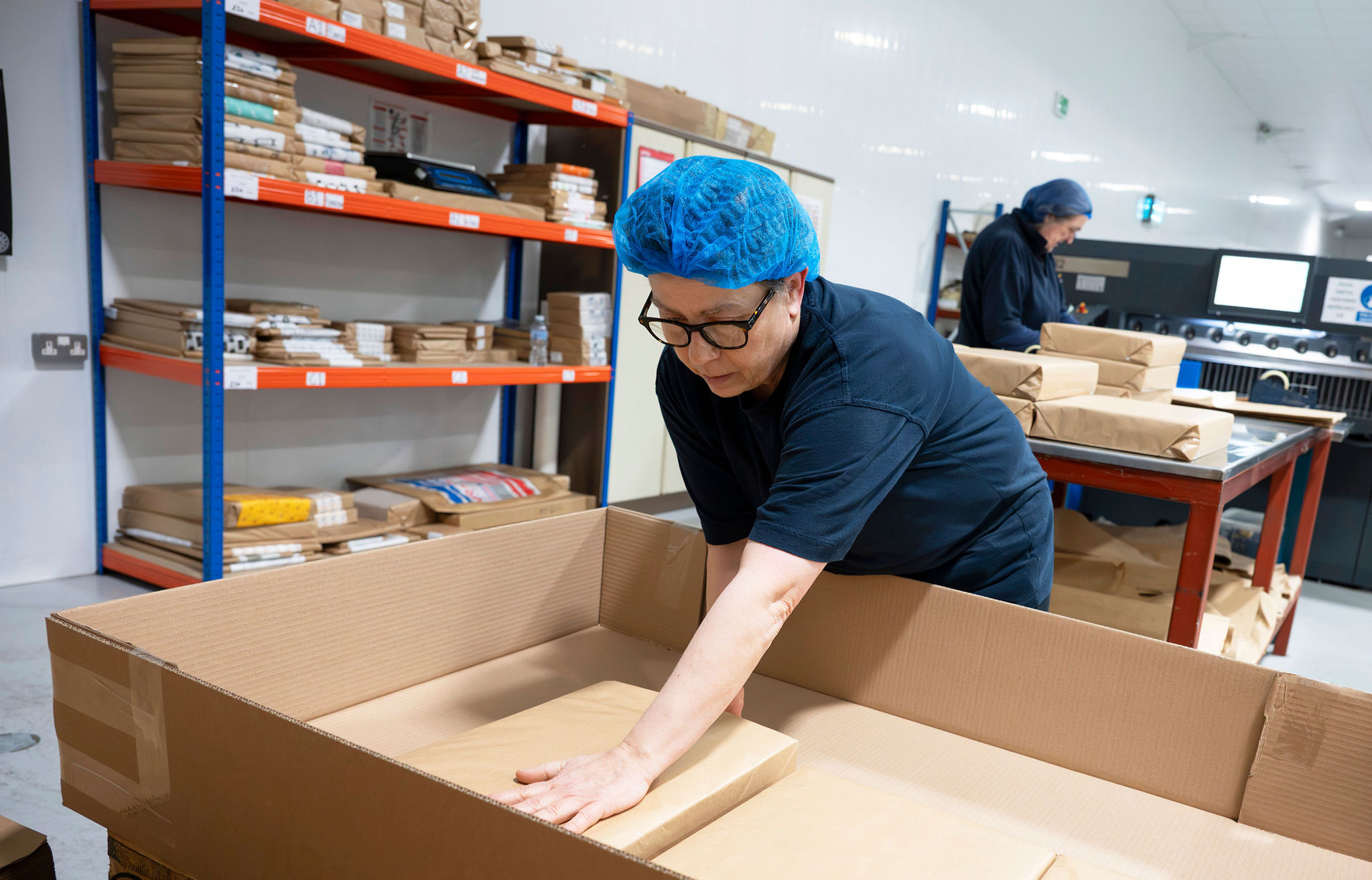 Packing a customer order